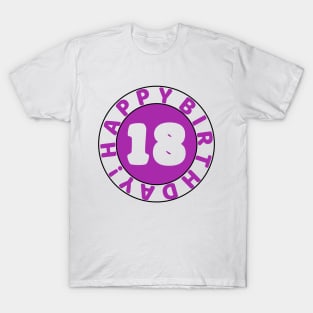 Happy 18th birthday T-Shirt